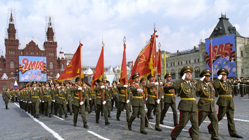 Parada ob dnevu zmage, 9. 5. 1997, Rdeči trg, Moskva