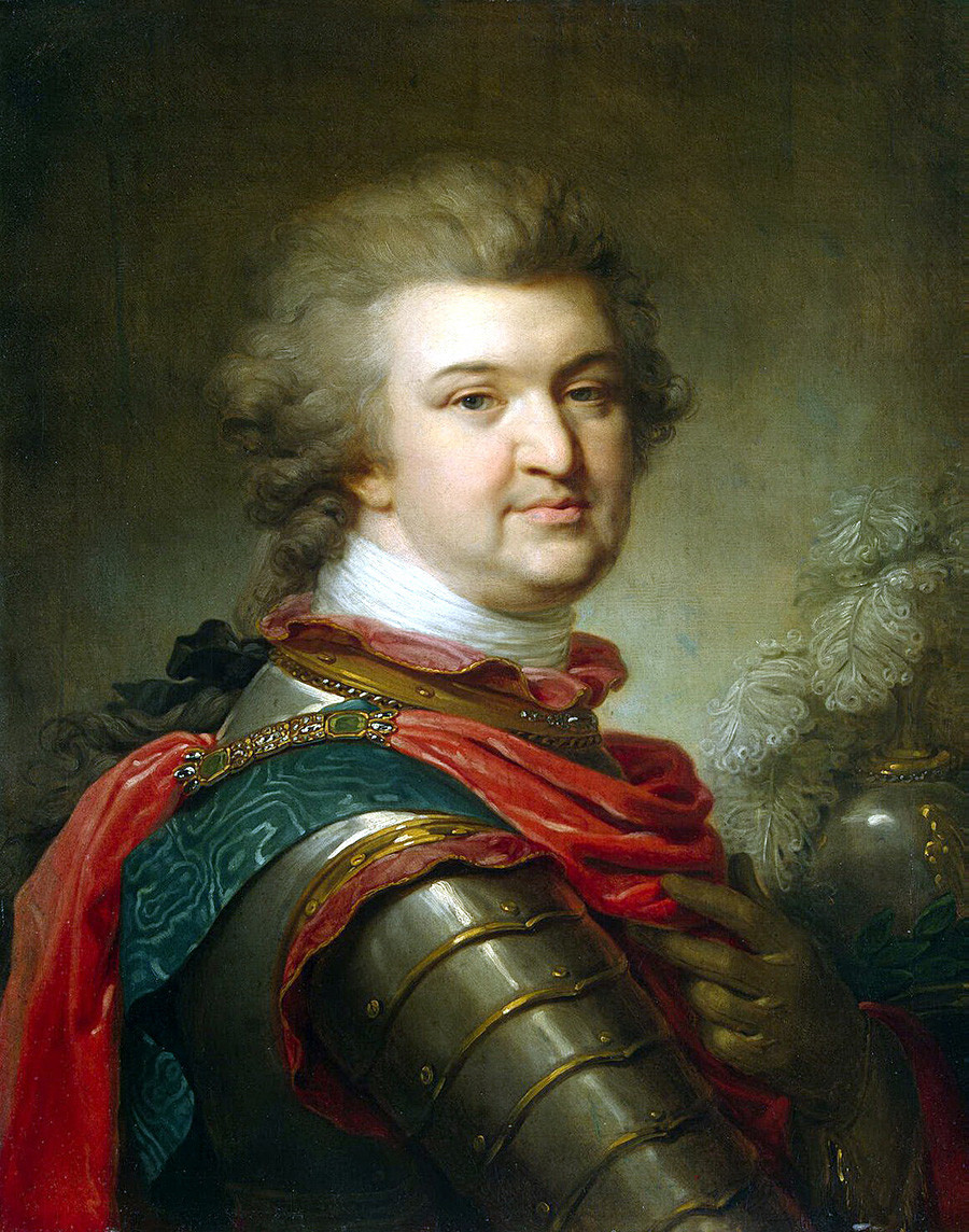 Portret ruskog državnika, kneza G. A. Potemkina-Tavričeskog