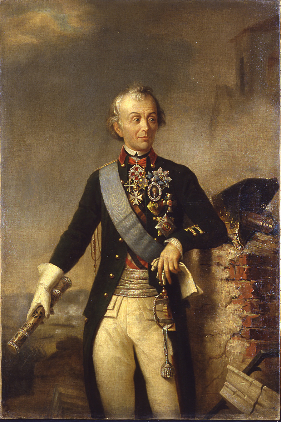 Aleksandr Vassiliévitch Suvorov de Rimnik, príncipe da Itália 1729–1800)
