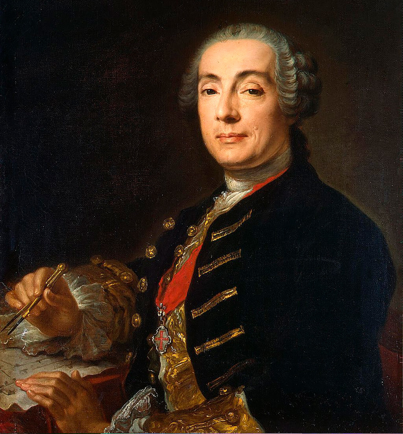 Портрет Франческа Растрелија (1700-1771)