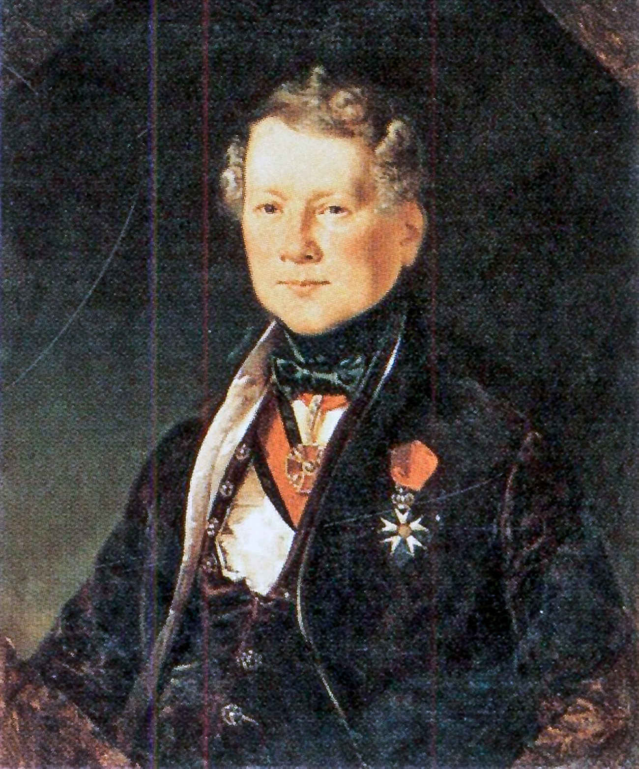 Henri Louis Auguste Ricard de Montferrand by Eugène Pluchart, 1834