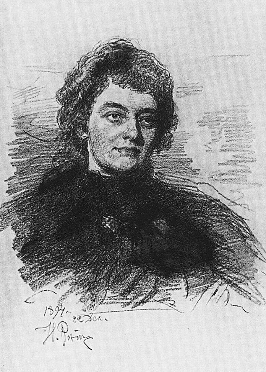 Portrait par Ilia Répine, 1894