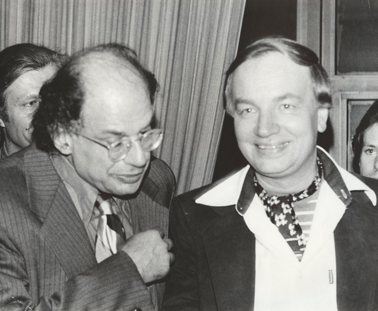 Allen Ginsberg and Voznesenky