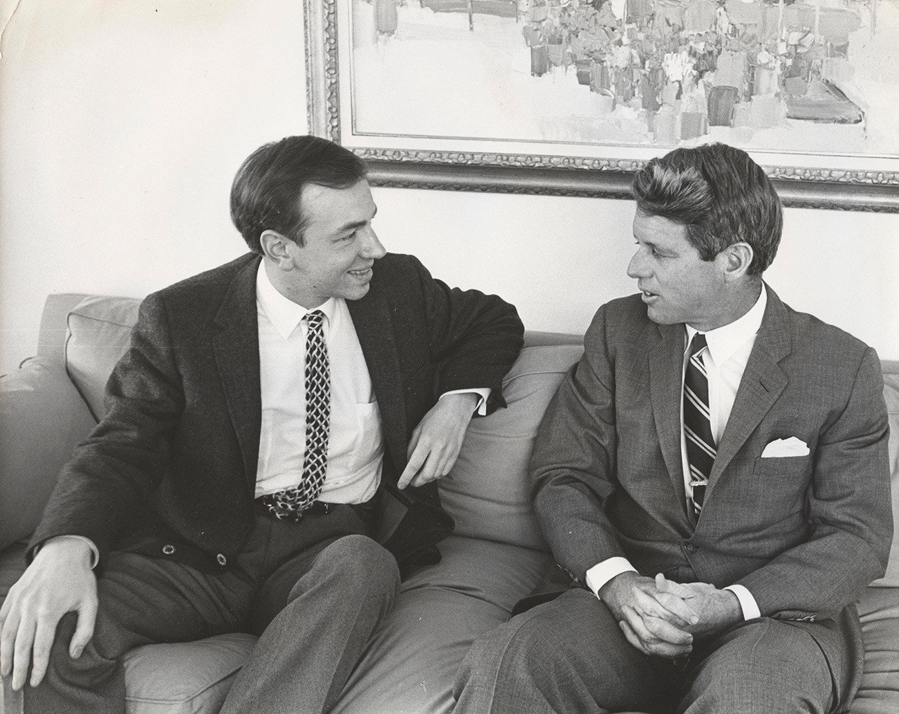 Andreï Voznessenski et Robert Kennedy, 1967