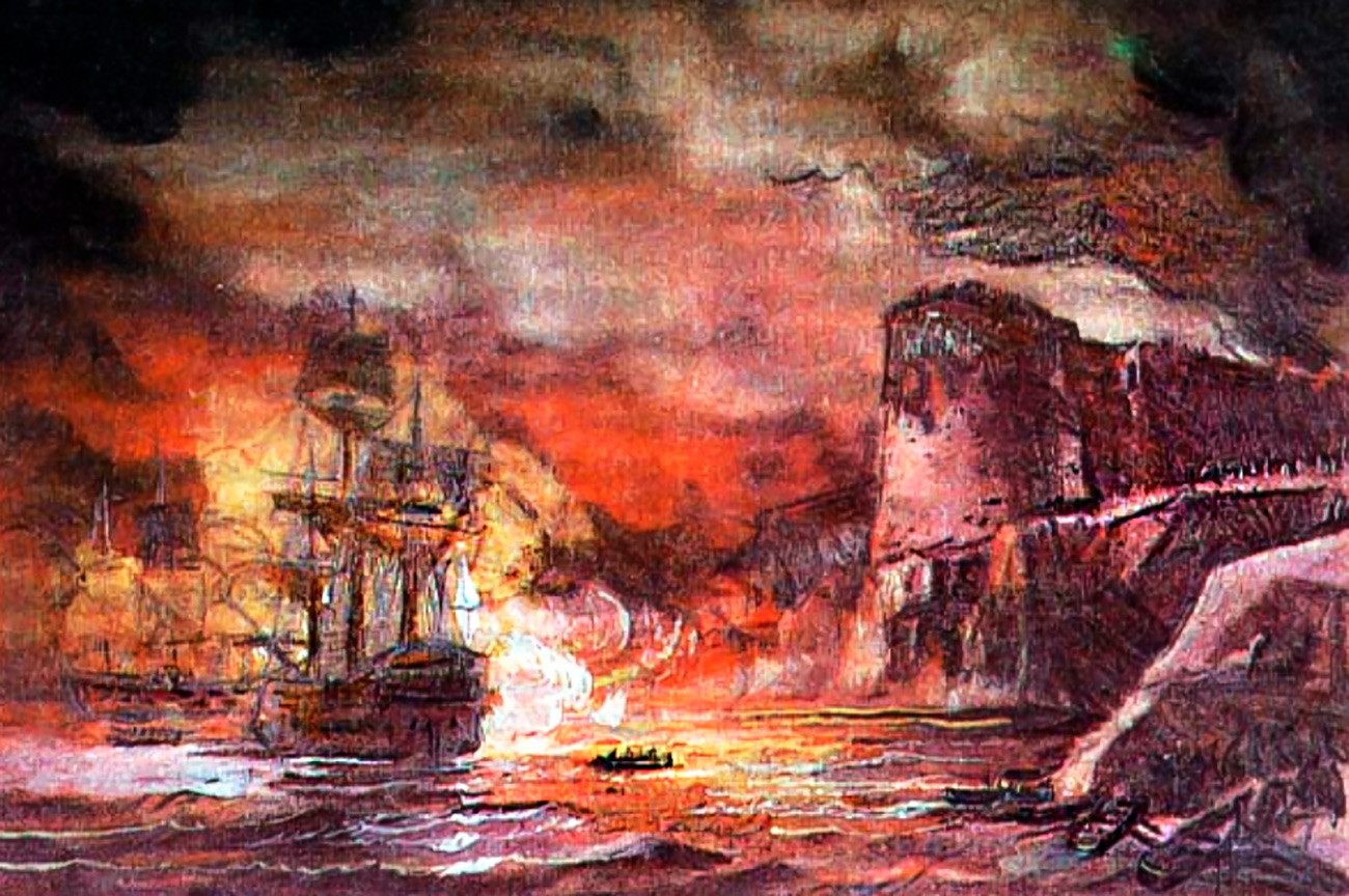 Asedio de Corfú.