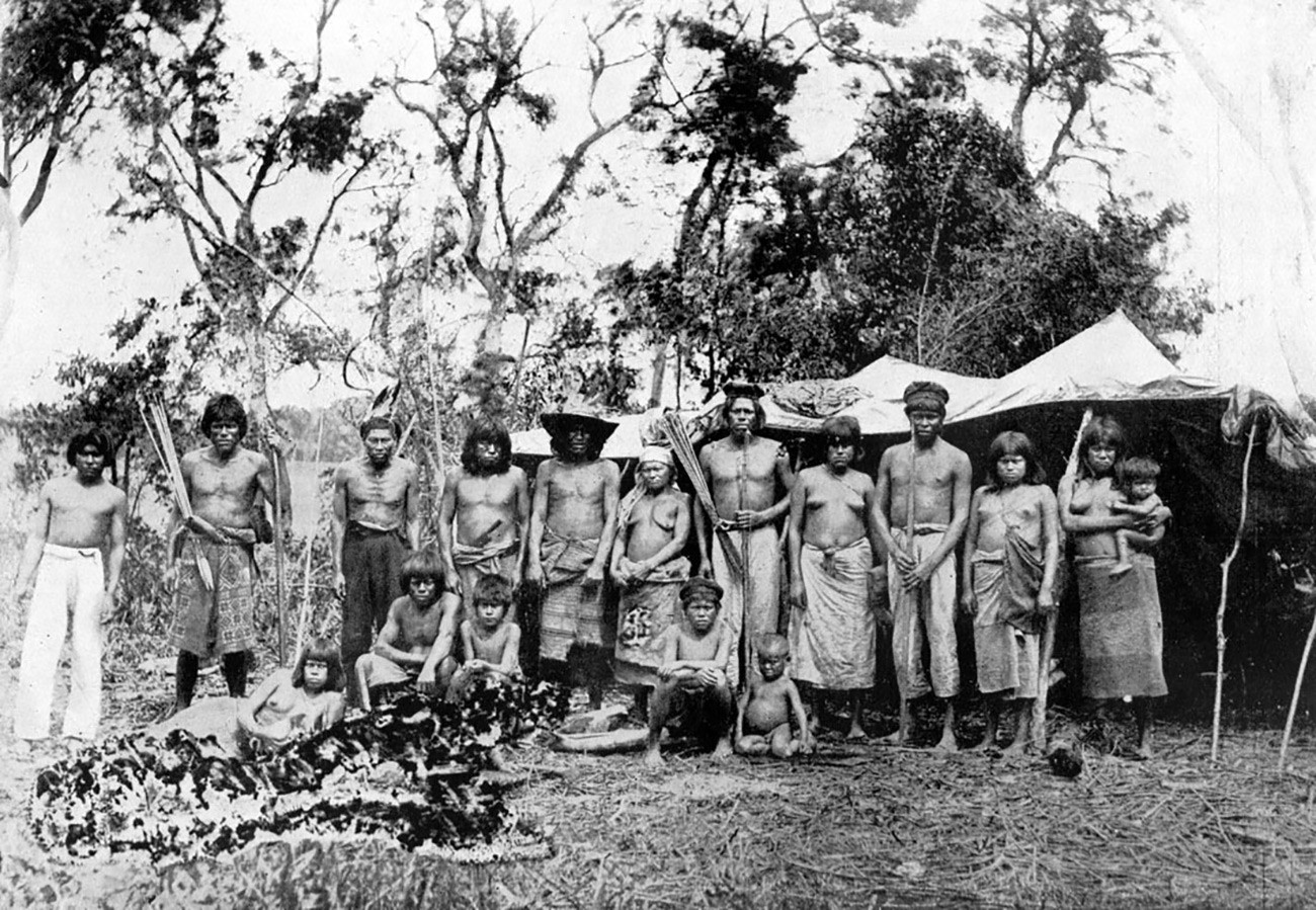 The Maká people of Paraguay.
