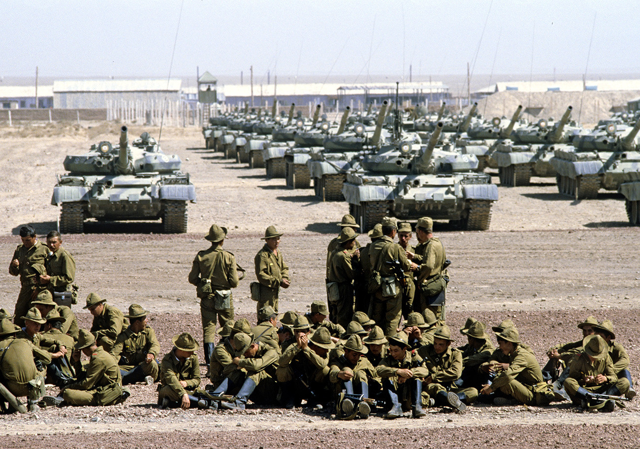 Gardijski tankovski polk v Afganistanu