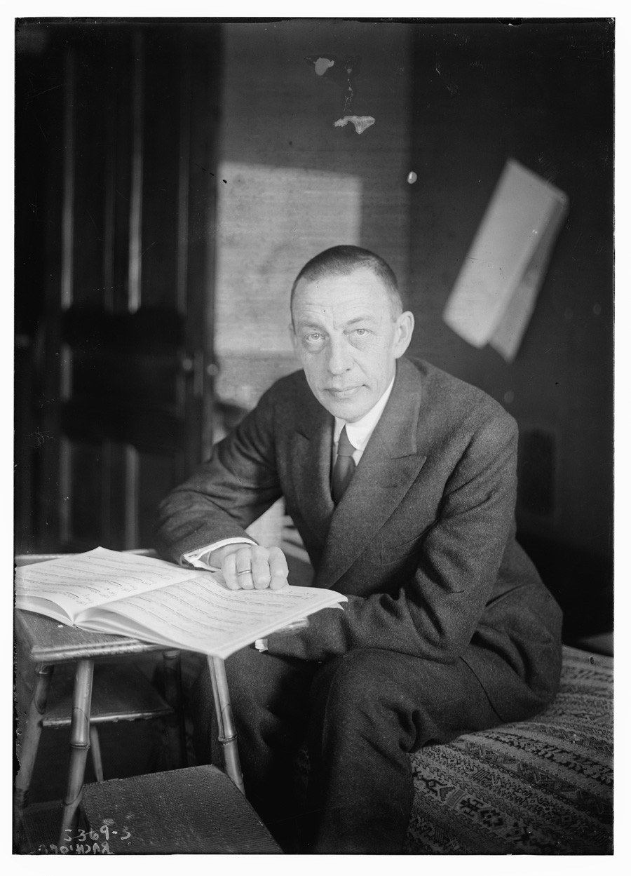 Sergei Rachmaninoff.