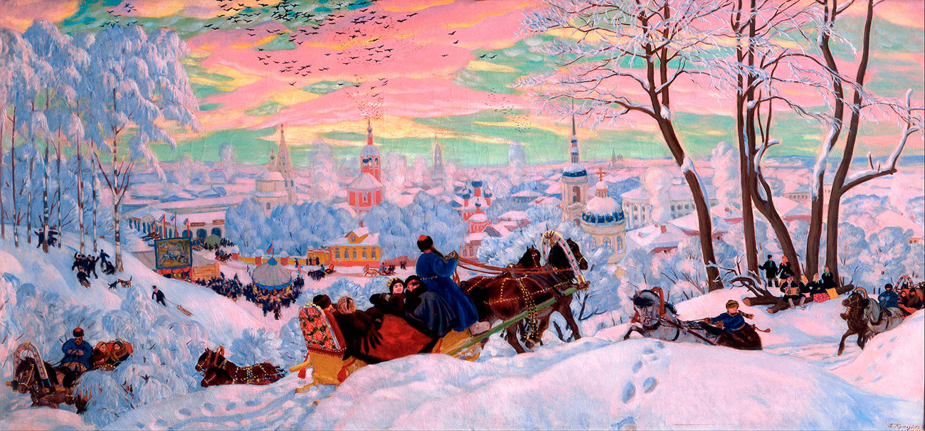 Winter in Russian paintings Russia Beyond