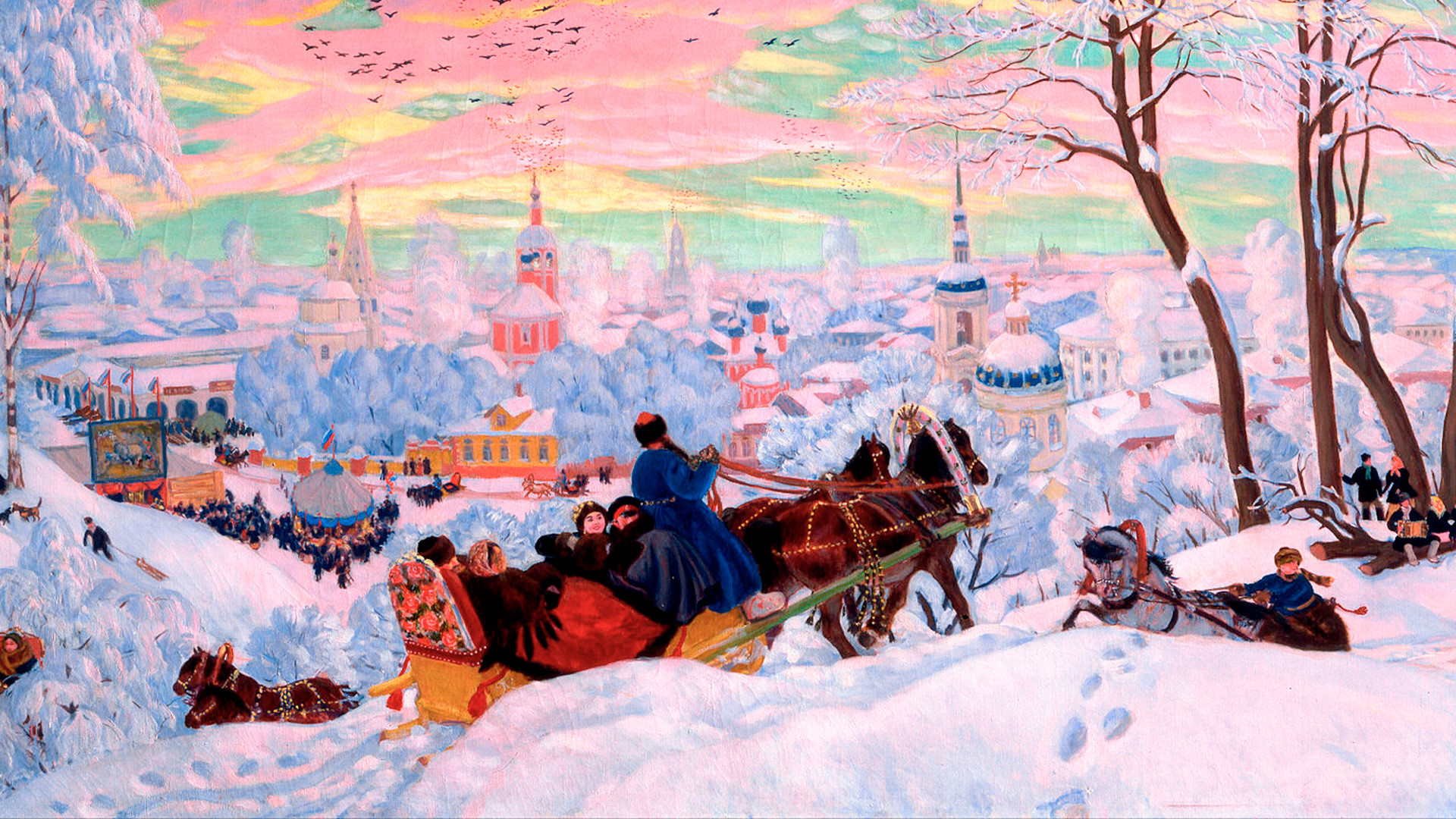  Boris Koustodiev/Musée Russe