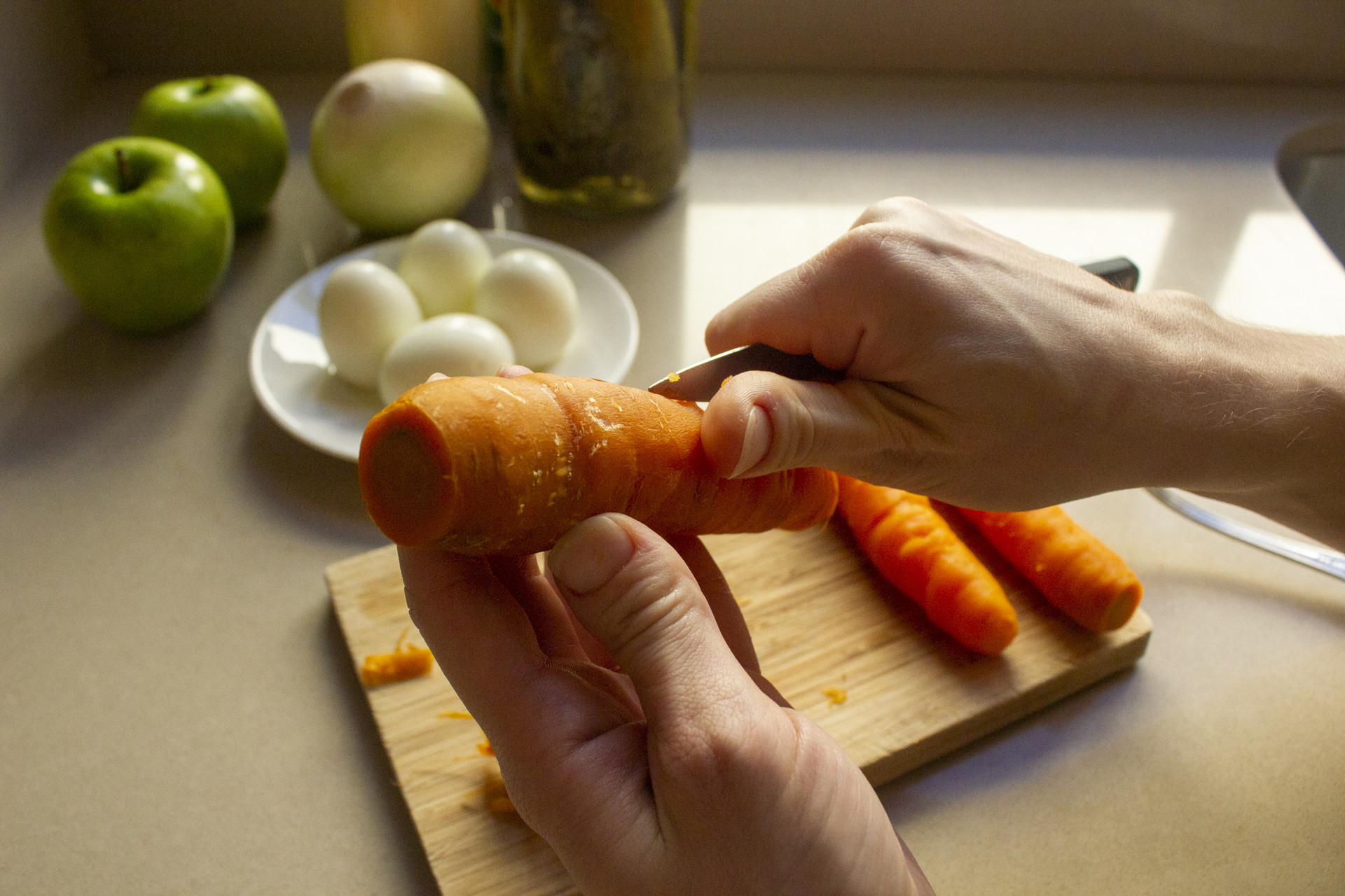 presentation of russian salad