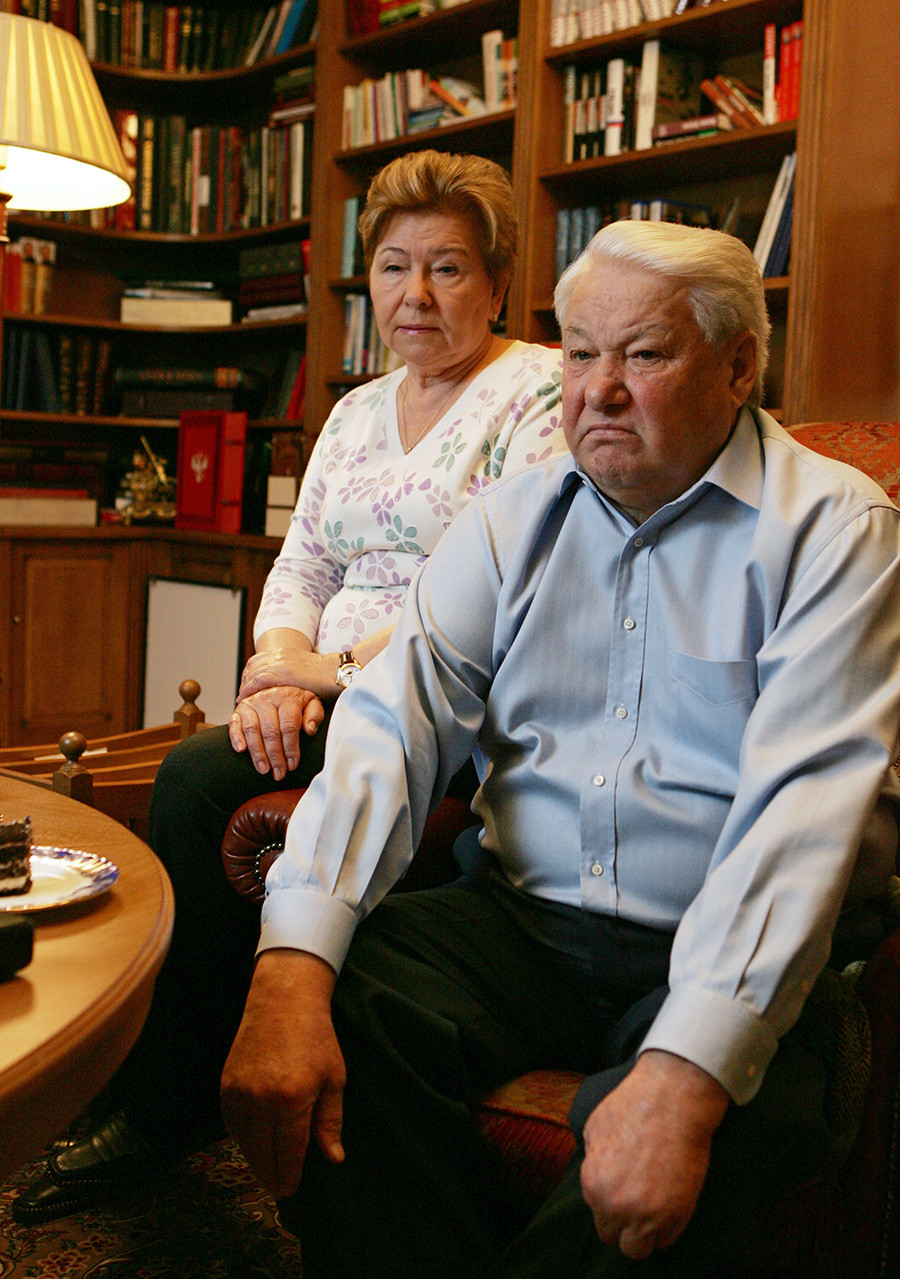 Yeltsin di Barvikha pada 2006.