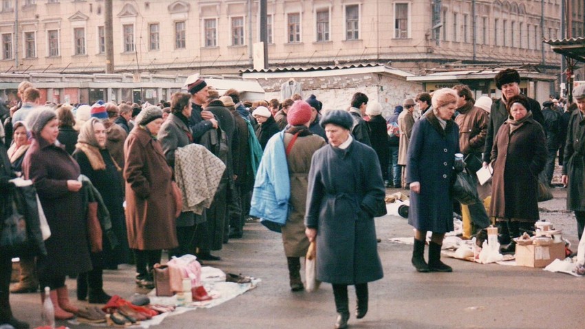 Tržnica v Rostovu na Donu, 1992