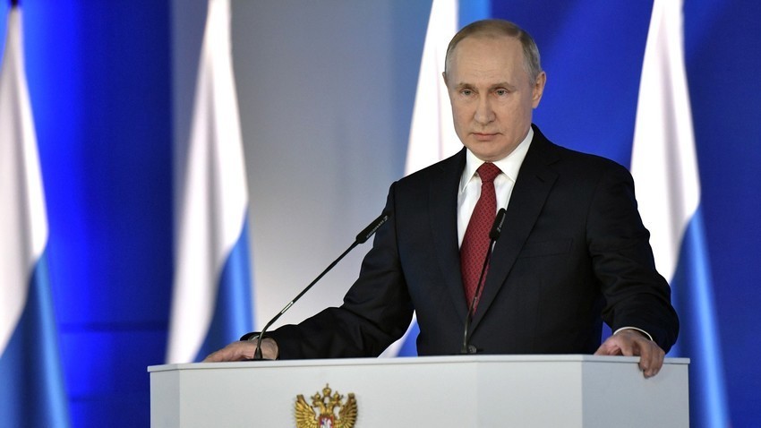 Putinovo obraćanje Federalnoj skupštini, 15. siječnja 2020.
