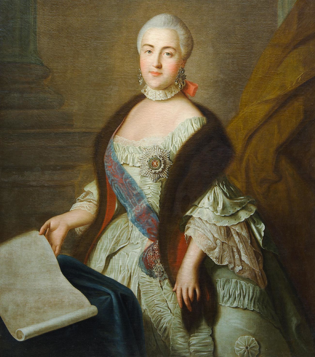 Portrait of Grand Duchess Ekaterina Alekseevna