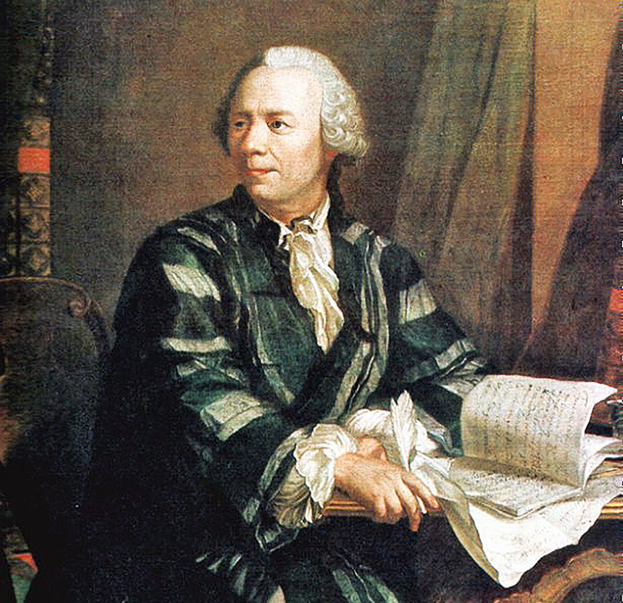 Leonhard Euler (1707-1783) by Jakob Emanuel Handmann.