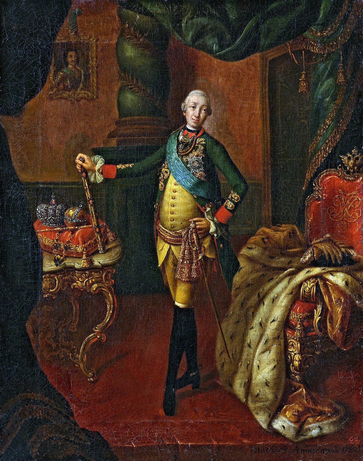 Peter III., slika Alekseja Antropova
