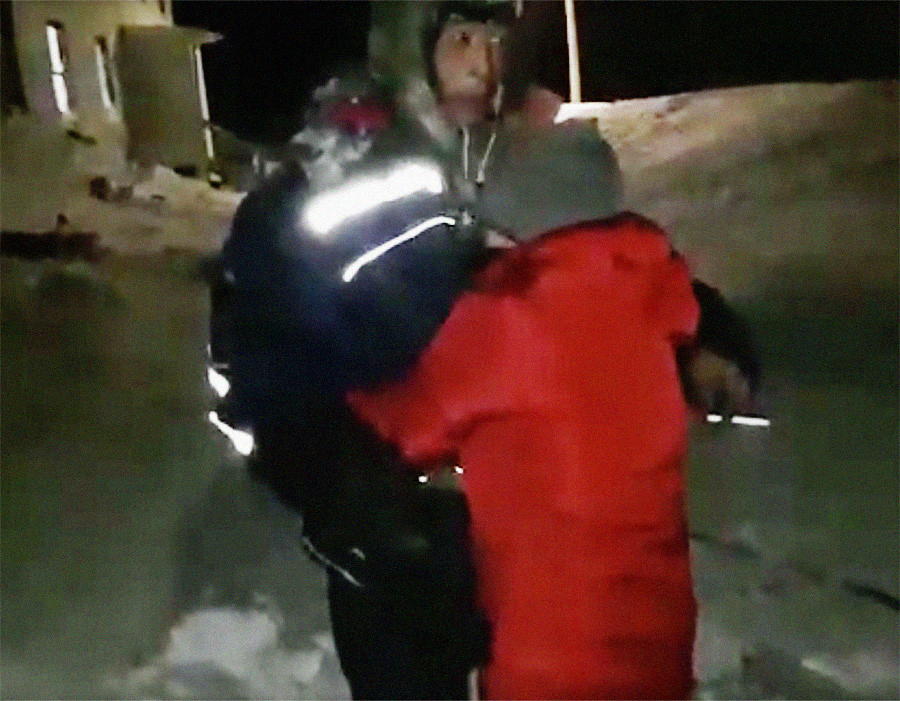 Anatoliy Sery, the reindeer herder, finally returns home after being missing for 18 days. 