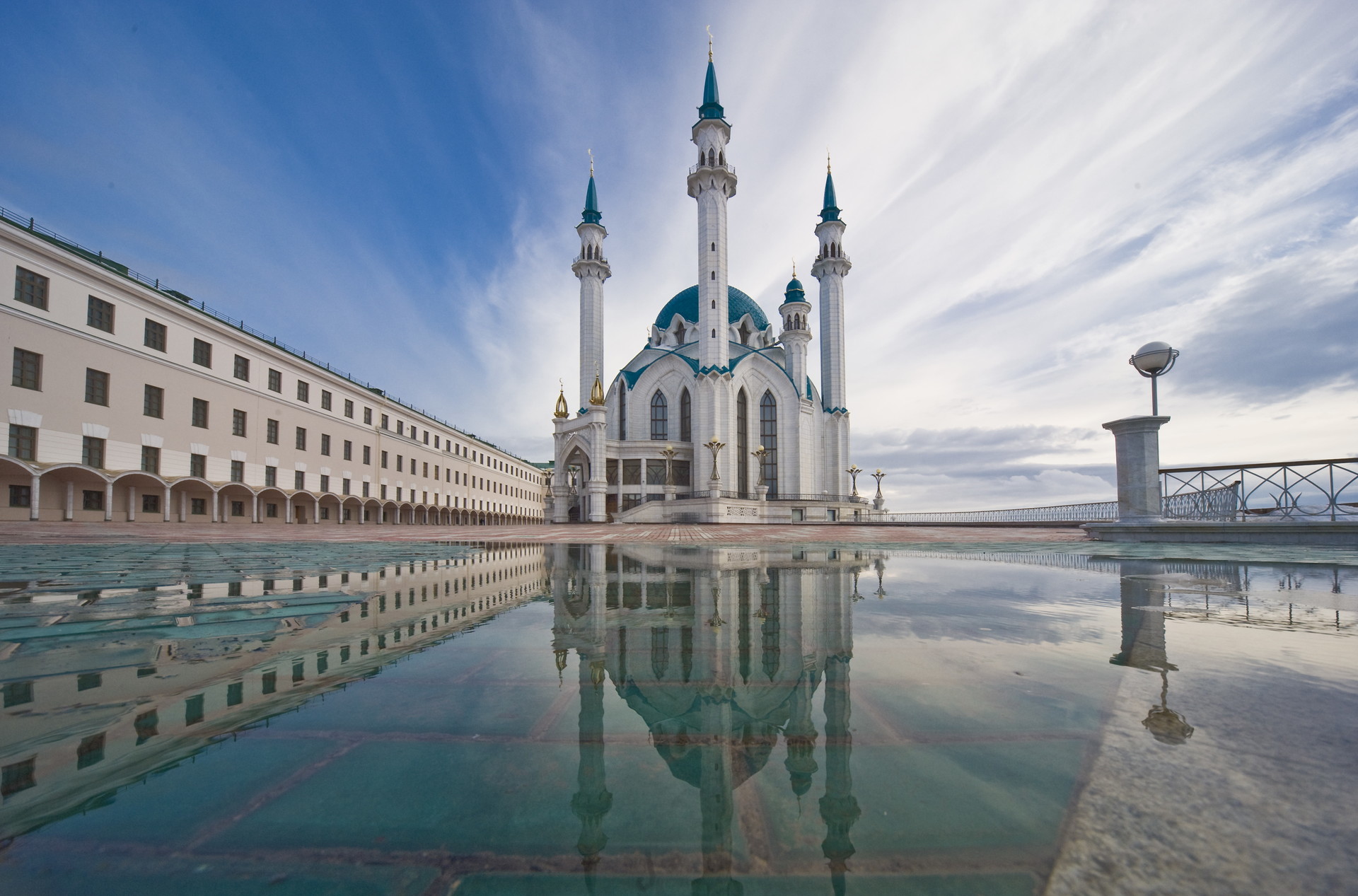 Masjid Kul Sharif di Kazan, Republik Tatarstan, Rusia.