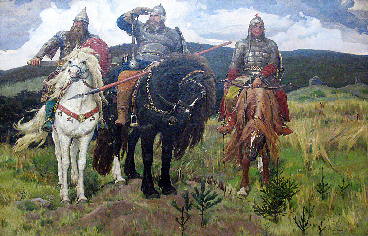『岐路に立つ騎士』、ヴィクトル・ヴァスネツォフ