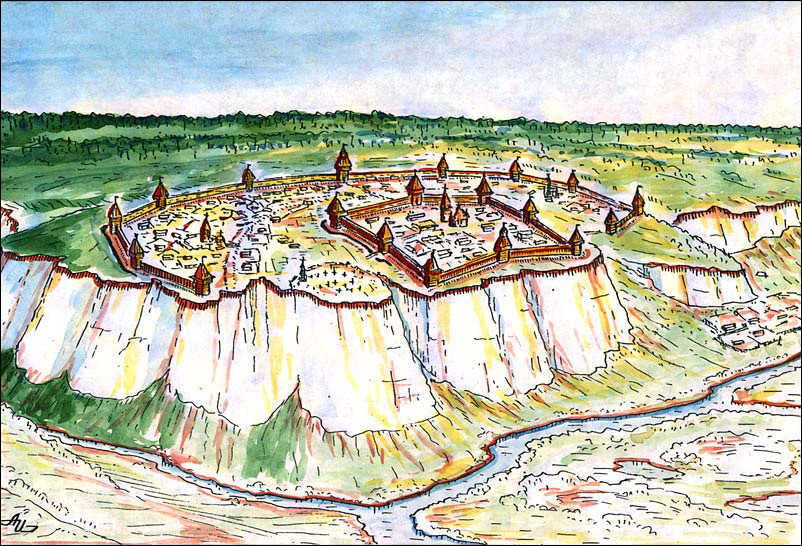 Belgorodska trdnjava, ena od utrdb na obrambni liniji