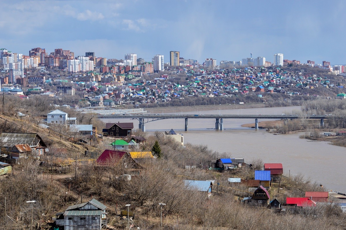 Oufa, capitale du Bachkortostan, république frontalière du Kazakhstan.