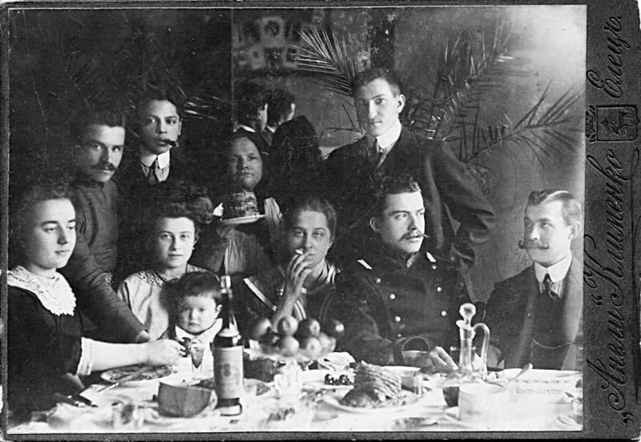 Celebration of Maslenitsa, Oryol Region, Yelets. 1903.