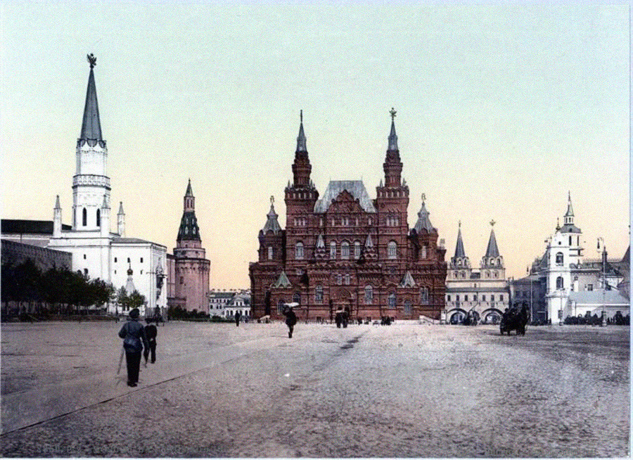 Червен площад, 1900 г.
