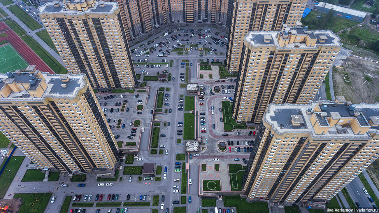 Рејон Парнас на северу Санкт Петербурга