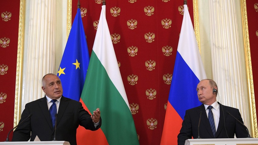 Бојко Борисов и Владимир Путин, мај 2018.