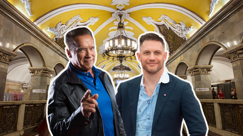 Komsomolskaya Station & Elevators, Arnold Schwarzenegger, Tom Hardy