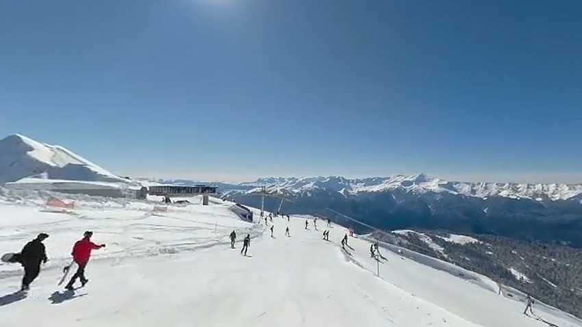 Como é Esquiar Em Rosa Khutor Na Rússia Sinta Se Lá Neste Vídeo Em 360° Russia Beyond Br 2524