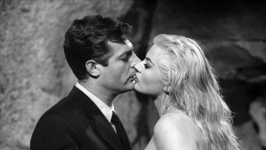 Una scena del film "La dolce vita" diretto da Federico Fellini