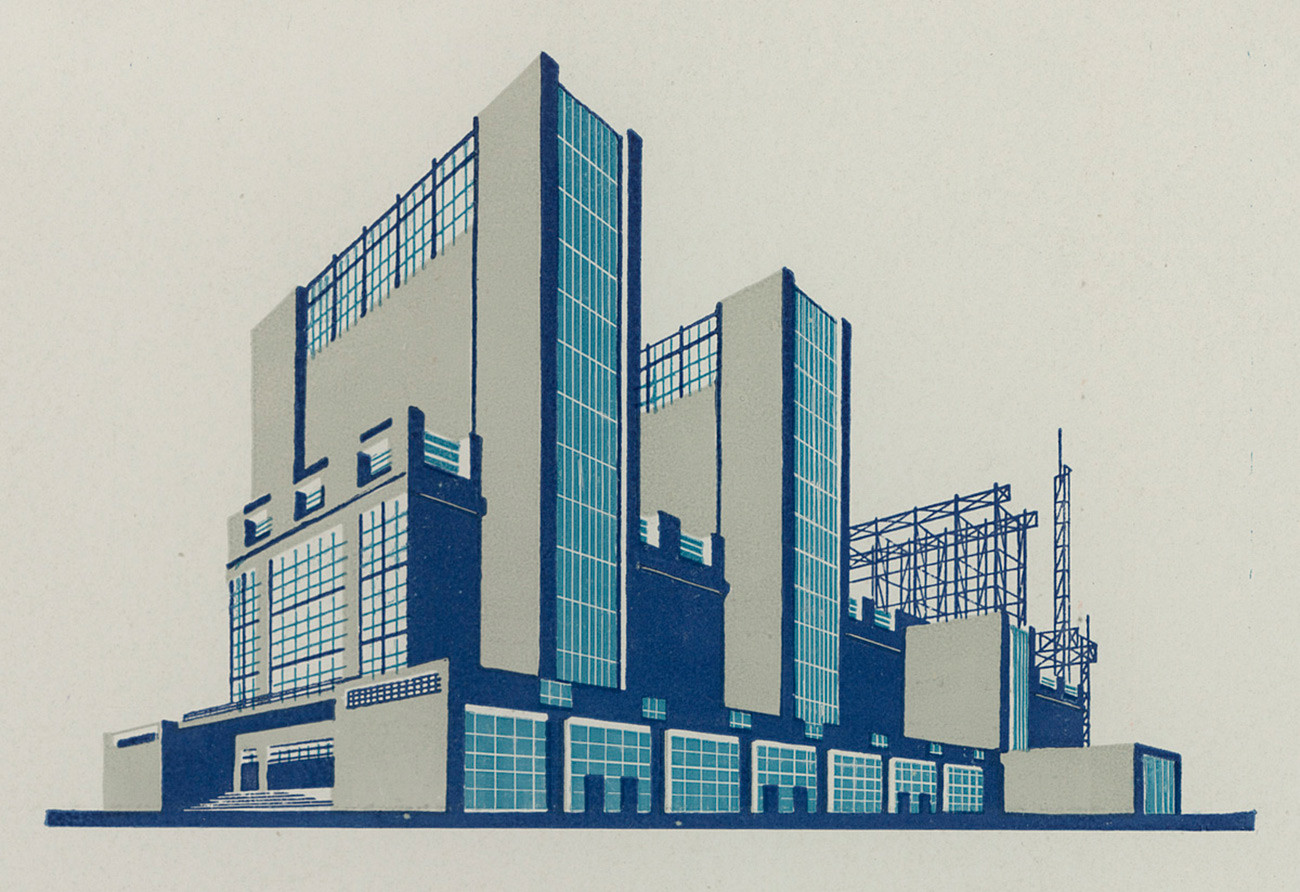 ヤコブ・チェルニホーフ、建築の幻想、1933年