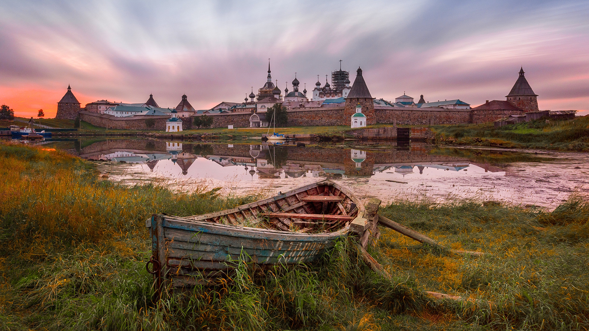 Modern-days Solovetsky monastery