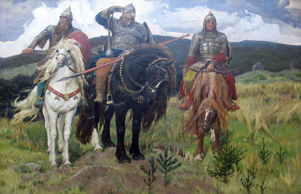 10 beautiful Russian folklore paintings by Viktor Vasnetsov - Russia Beyond