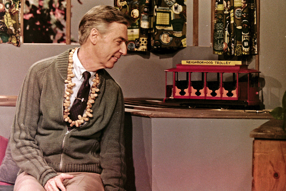 Fred Rogers taping 