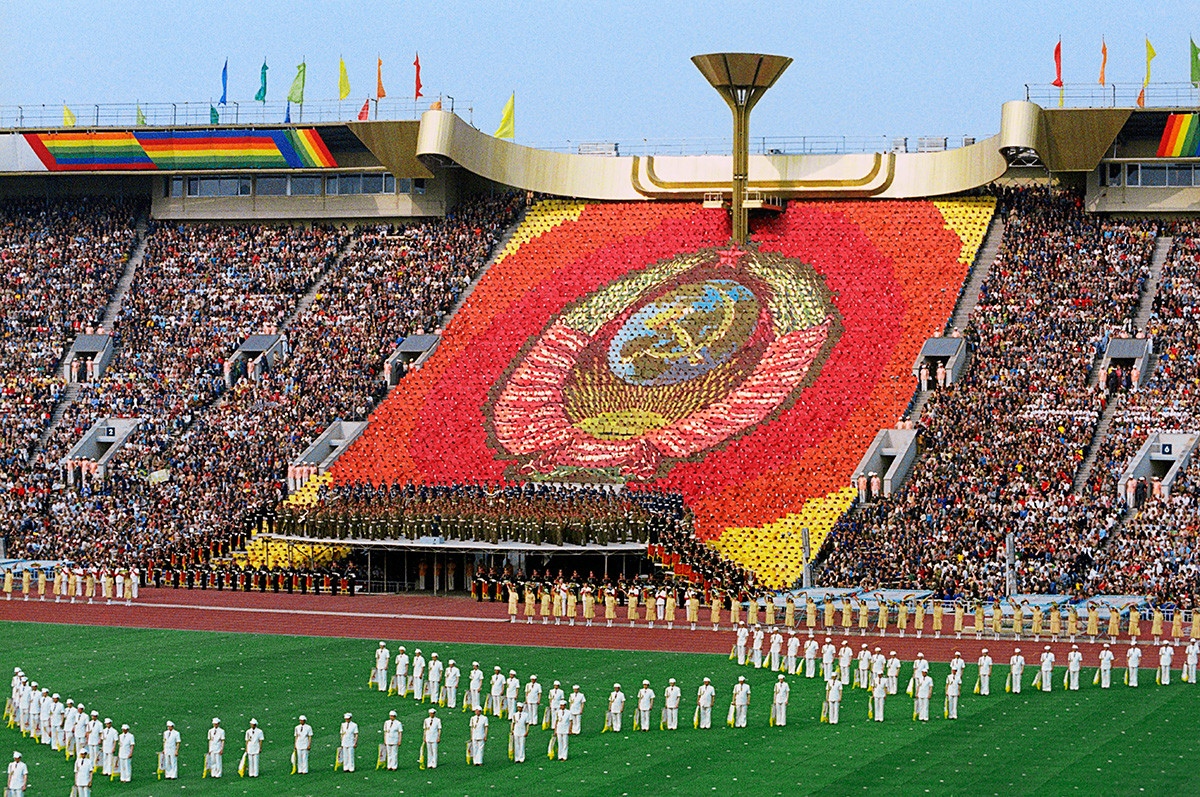 1980年モスクワオリンピックの開催式
