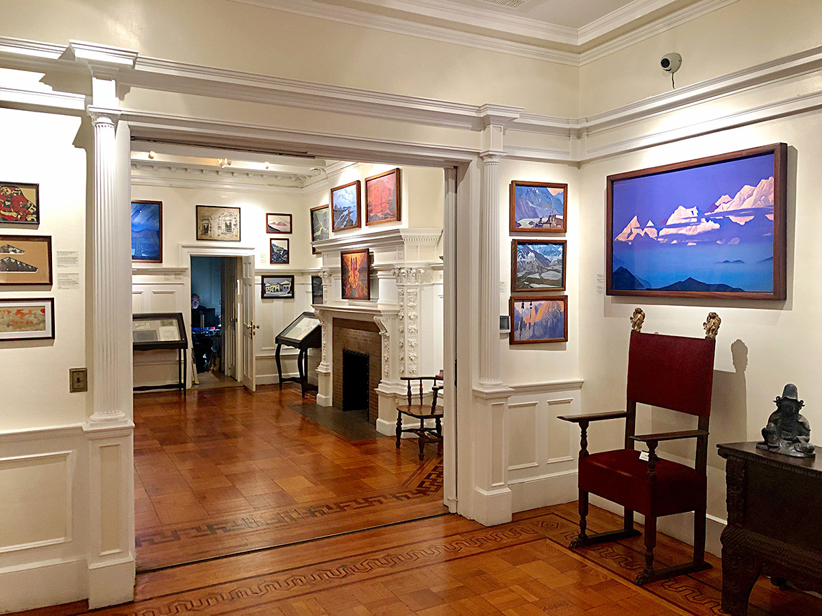 Interior of the museum