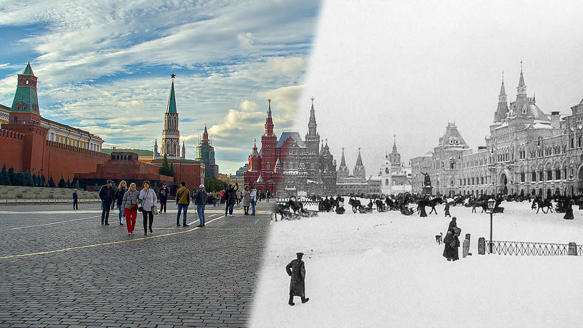Кремлевская 100. Красная площадь Москва в 1905 года. Москва 100 лет назад Кремль. Москва 100 лет назад и сейчас. Москва 21 век красная площадь.