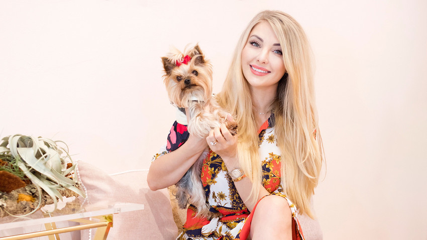 Meet the Russian lady who opened a luxury cake store for DOGS in