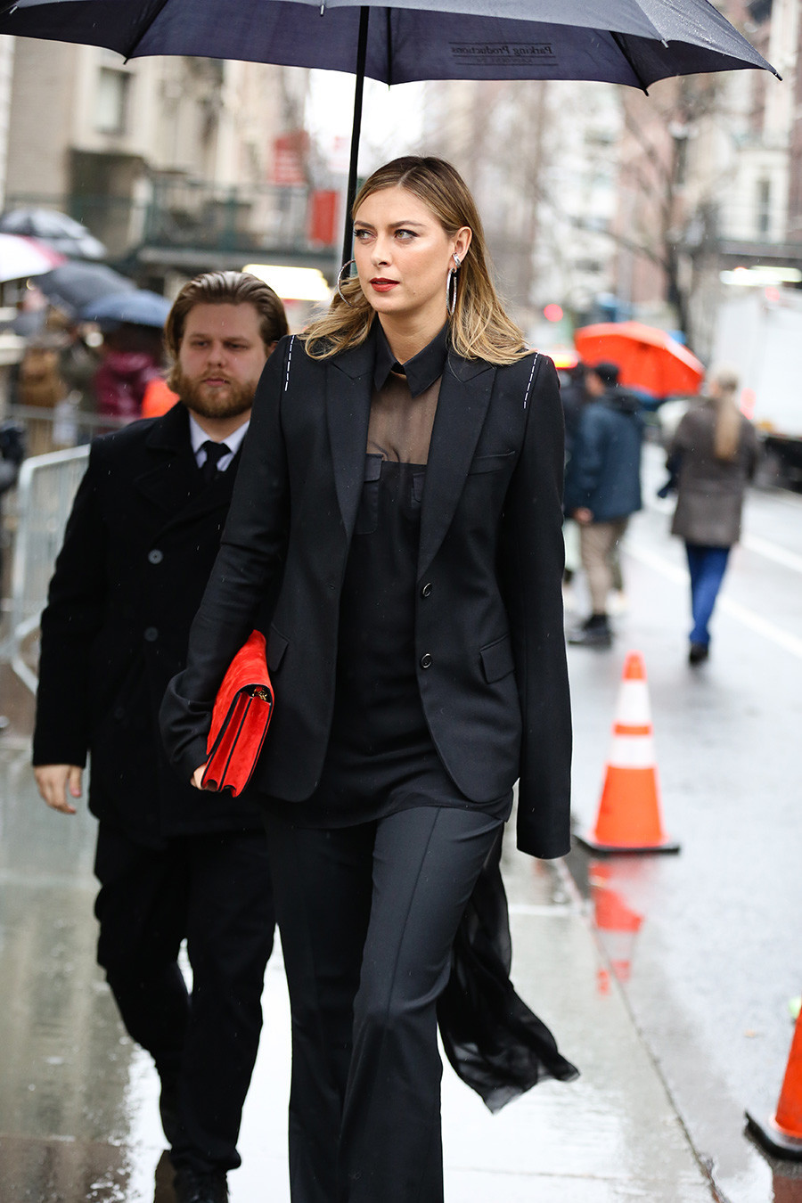 Шарапова на Неделата на модата во Њујорк, 11 февруари 2020 година.