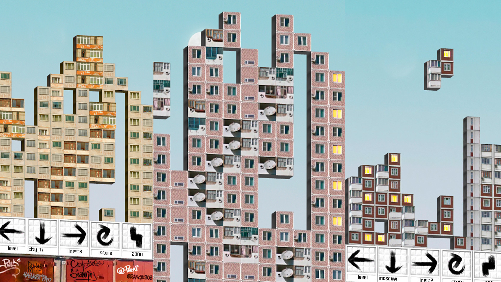 Russians make mobile Tetris with high-rise buildings as pieces - Russia  Beyond