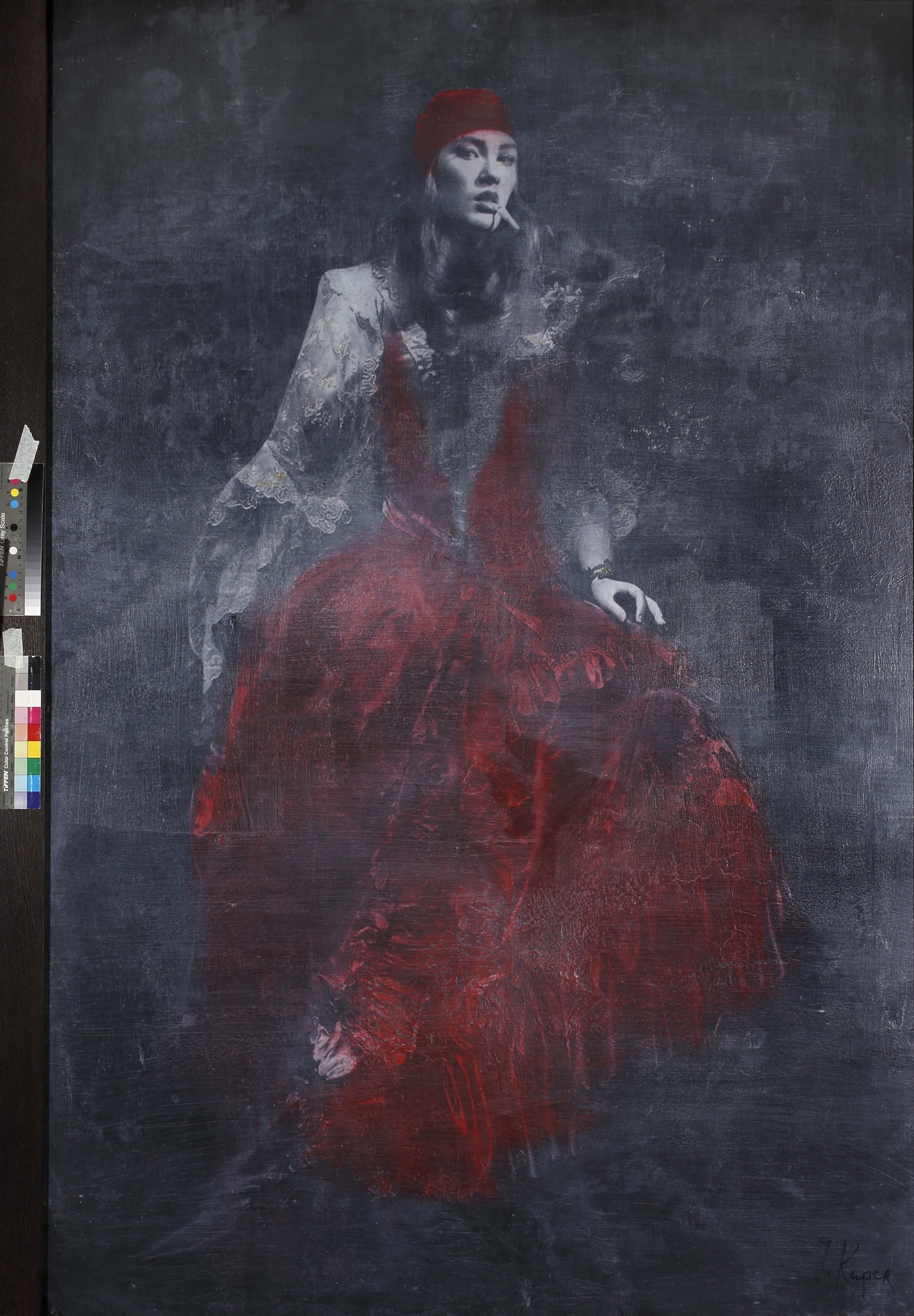 Carmen, 2008, tela, tecnica mista