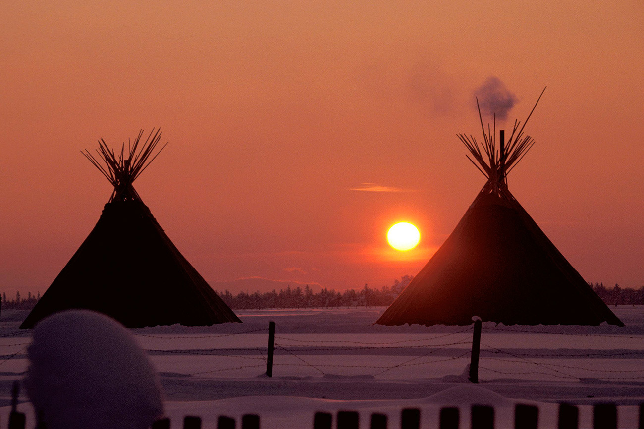 A chum is what the Nenets call their homes.