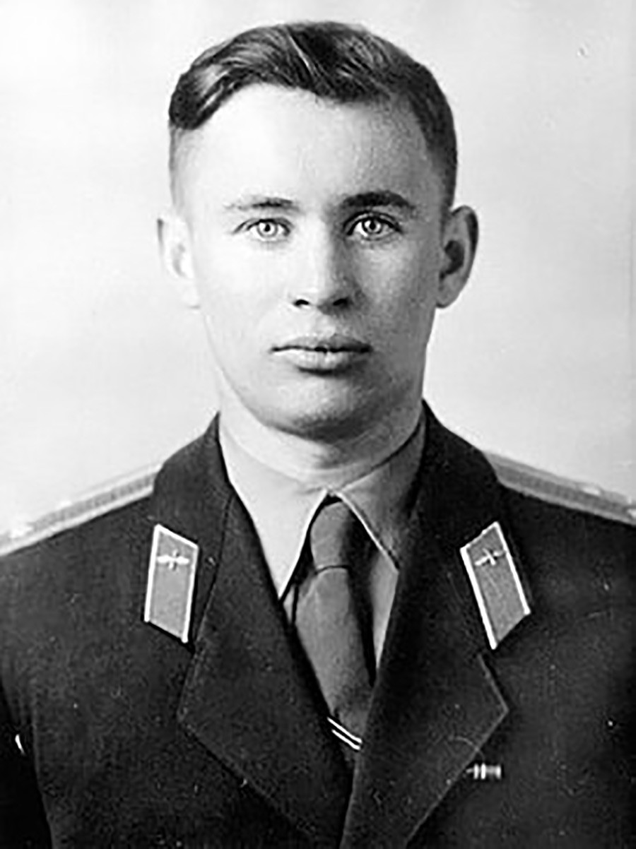 Valentin Bondarenko, a member of the Soviet cosmonaut squad.