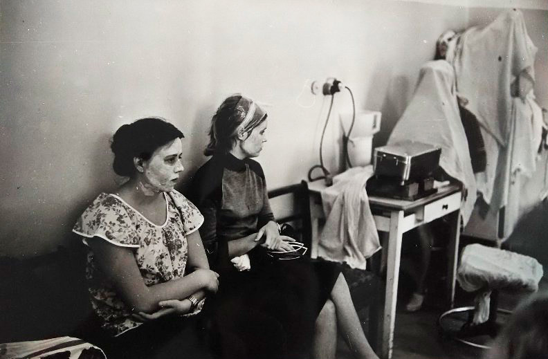 Парикмахерская. Женский зал, 1981    