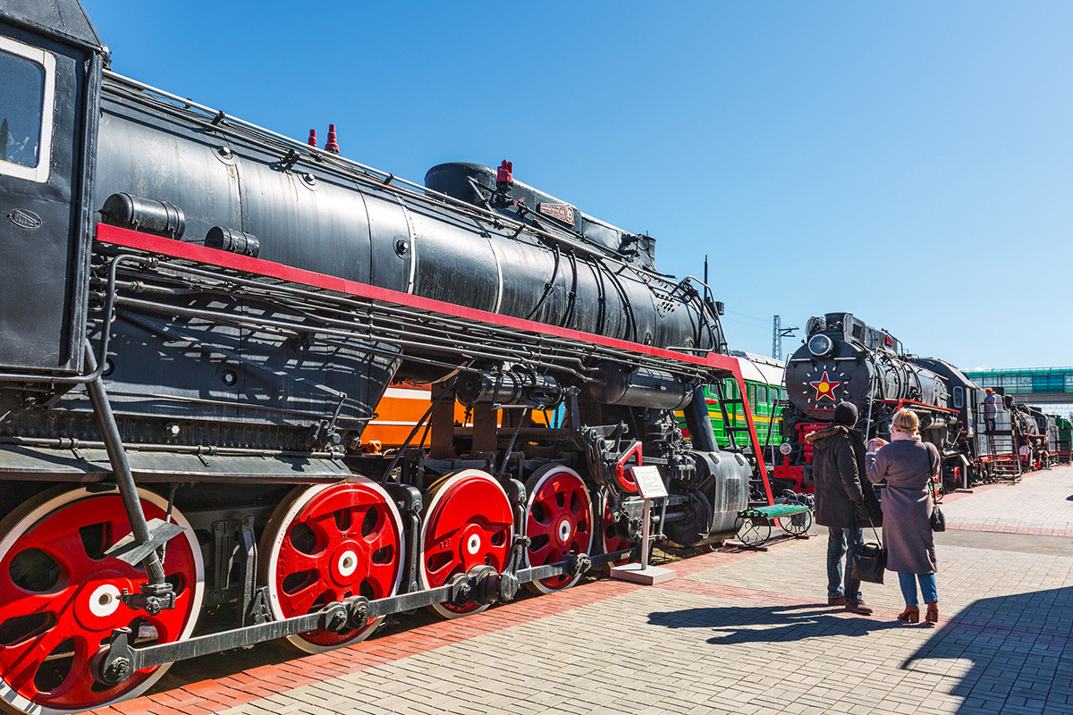 ノヴォシビルスクの鉄道技術博物館