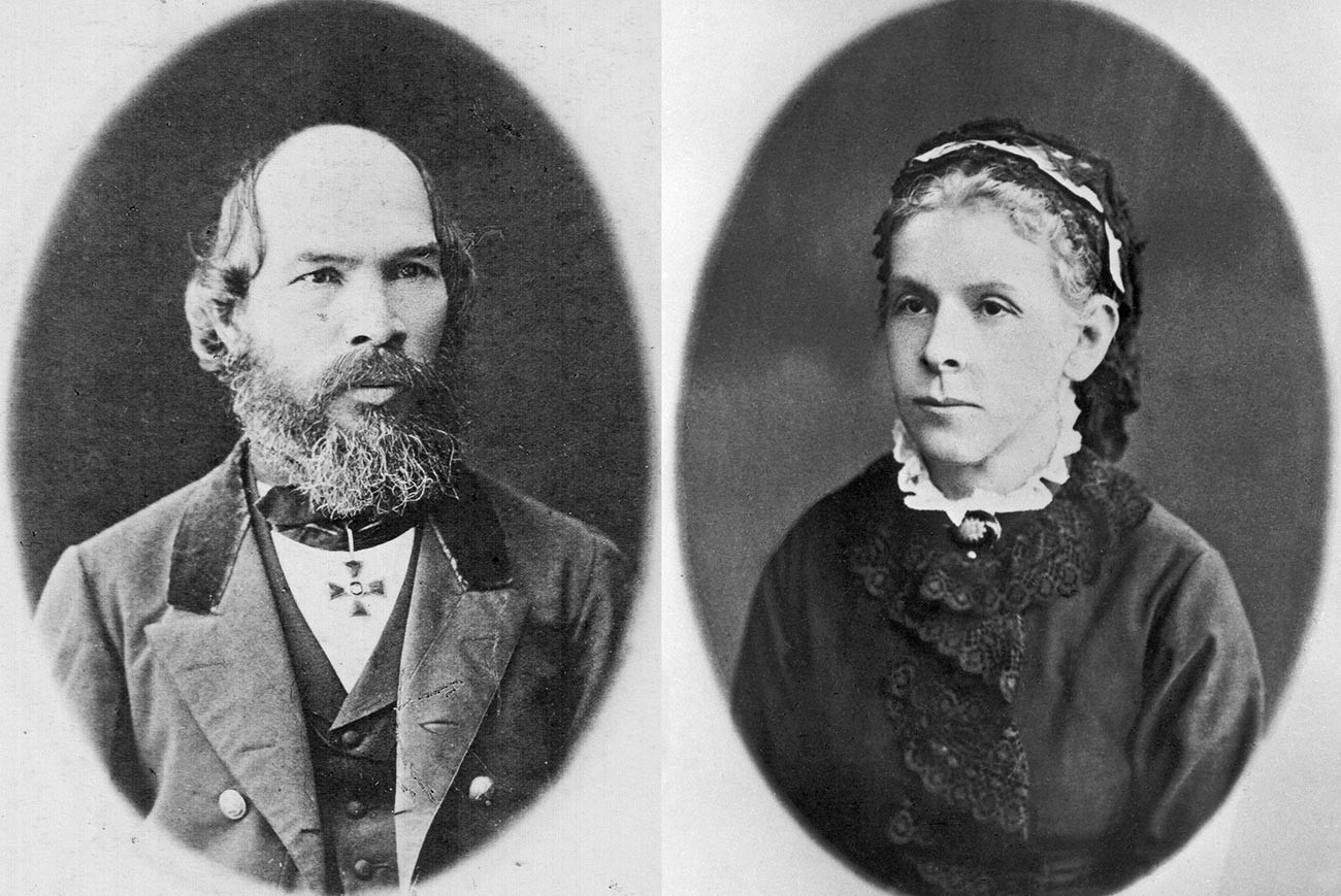 Les parents de Lénine: Ilia Oulianov et Maria Oulianova