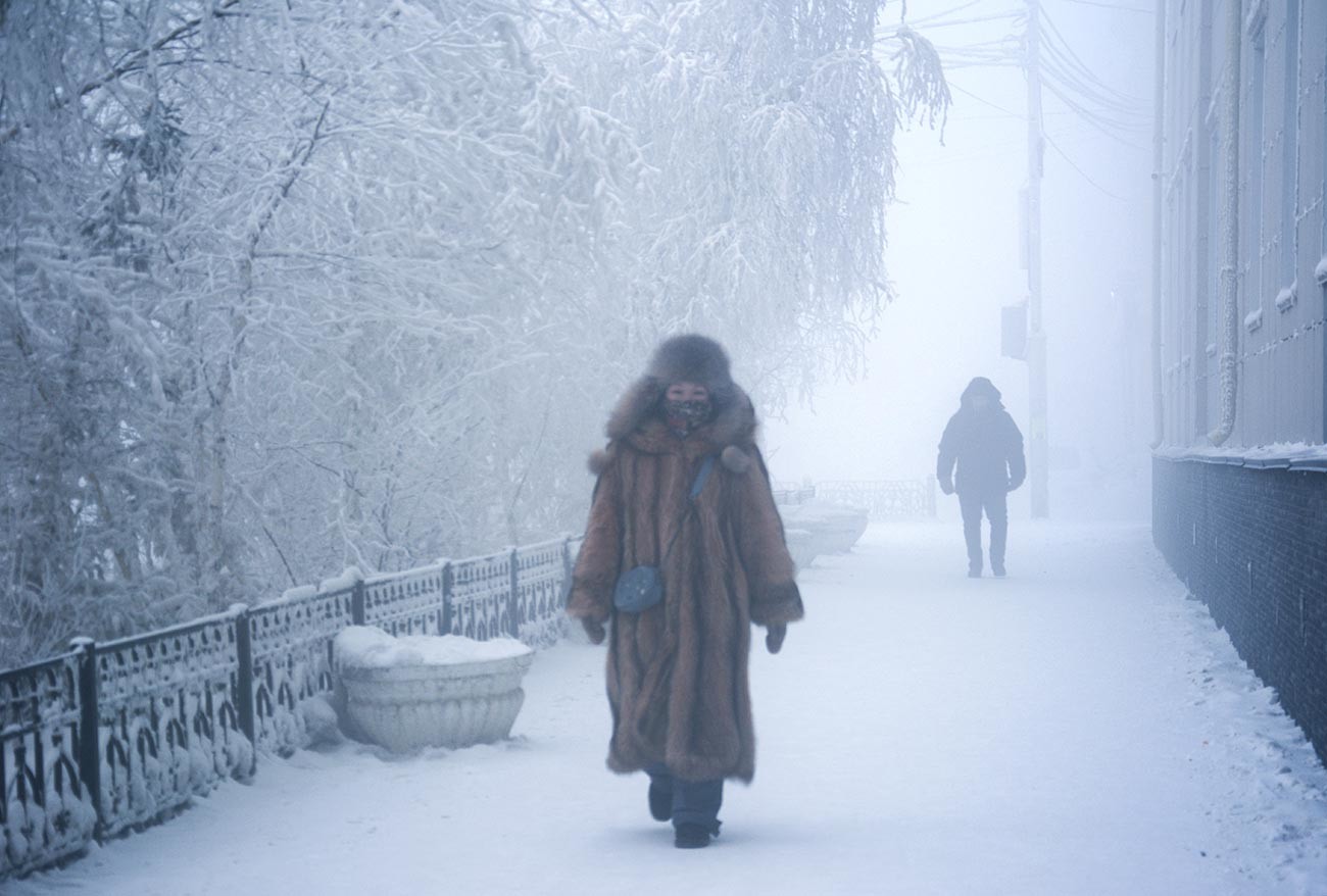 Аномальный холод в Москве
